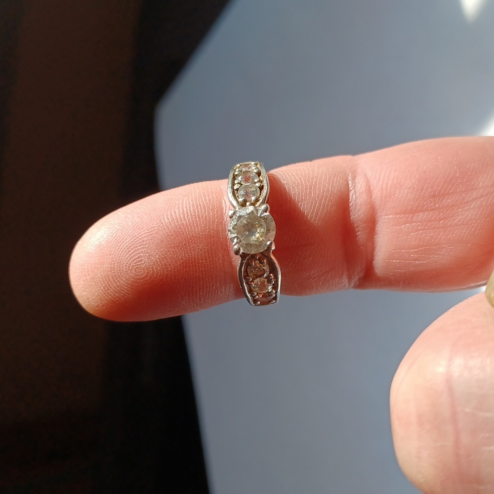 SS CZ RING - Picture 2 of 8